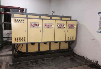 新疆阿克蘇拜城滴水銅礦2臺400KW電磁熱水鍋爐取暖